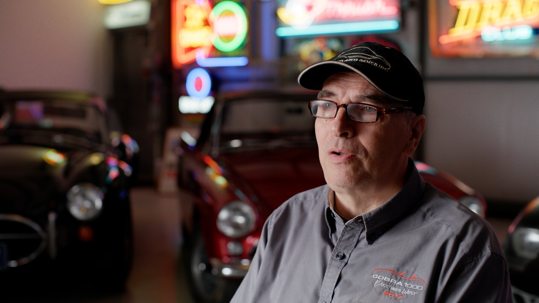 Fred Phillips interview frame — second angle